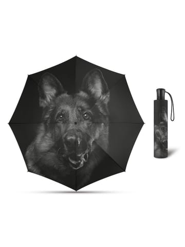 happy rain Taschenschirm in Schwarz - Ø 94 cm