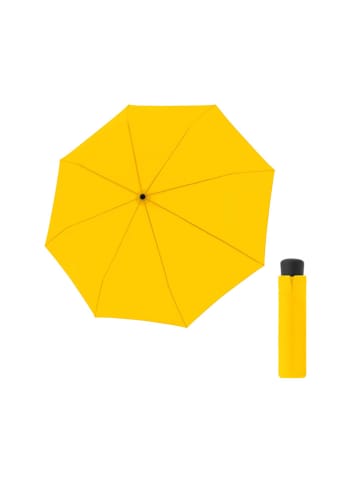 Doppler Taschenschirm in Senf - Ø 96 cm
