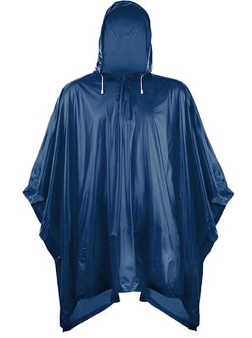Impliva Regenponcho in Blau