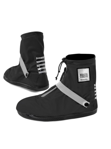 PERLETTI Schuhüberzüge in Schwarz