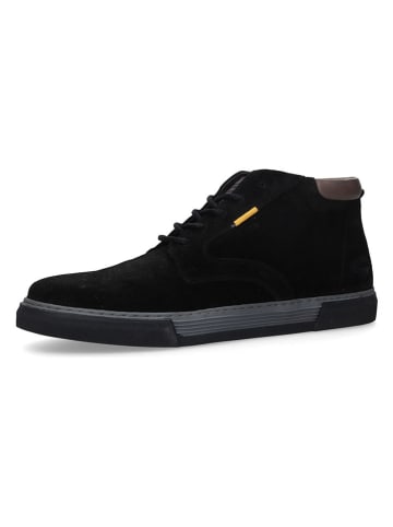 Camel Active Skórzane sneakersy w kolorze czarnym