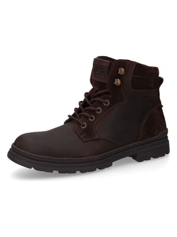 Camel Active Leder-Boots in Braun
