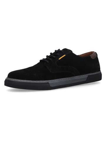 Camel Active Skórzane sneakersy w kolorze czarnym