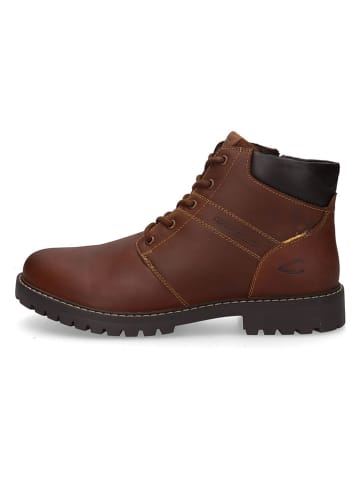 Camel Active Leder-Boots in Braun