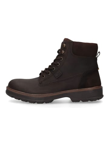 Camel Active Leren boots bruin
