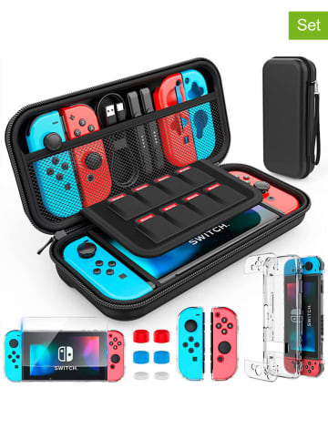 Techkidz 5-częściowy zestaw akcesoriów do konsoli Nintendo Switch