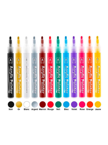 Techkidz 12tlg. Acrylstiften-Set - ab 3 Jahren