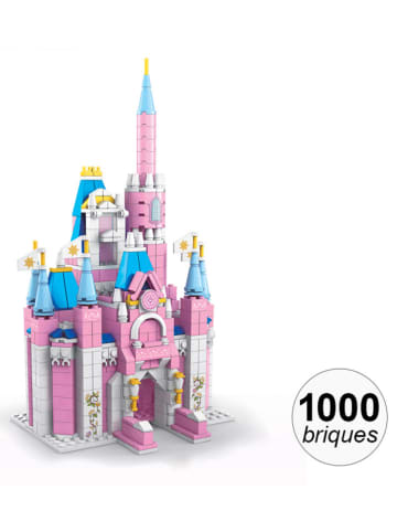 Techkidz 1000-częściowy zestaw konstrukcyjny "Princess" w kolorze jasnoróżowym - 6+