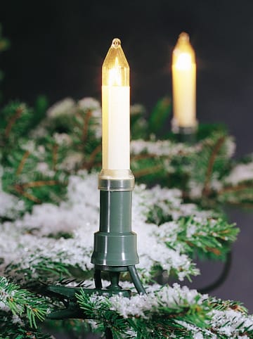 Konstsmide Baumlichterkette ''Schaftkerzen'' in Warmweiß