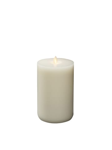 Konstsmide Świeca LED w kolorze białym - wys. 18,2 x Ø 9,6 cm