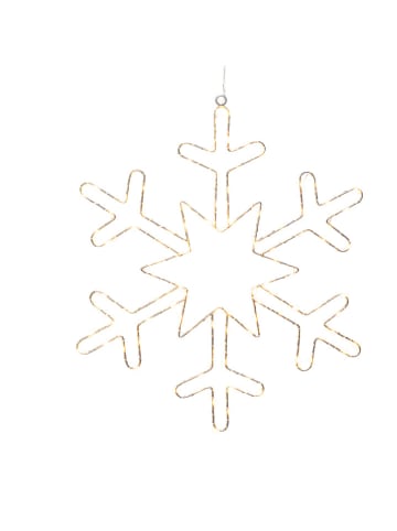 Konstsmide Lampa dekoracyjna LED "Snowflake" - KEE G (KEE A do G) - 48 x 46,5 cm