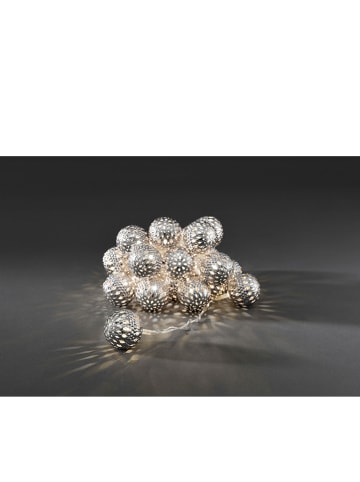 Konstsmide Girlanda LED w kolorze srebrnym - dł. 600 cm