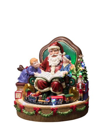 Konstsmide Decoledlamp "Santa Claus" meerkleurig - (B)28,5 x (H)28 x (D)27,5 cm