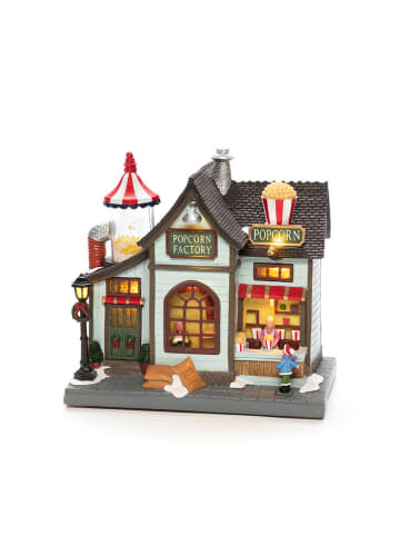 Konstsmide Decoratieve ledlamp "Popcorn factory" meerkleurig - (B)22,5 x (H)22 x (D)14 cm