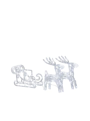 Konstsmide Leddecolamp "Sleigh" energieklasse F (A tot G) - (B)70 x (H)42 x (D)18 cm