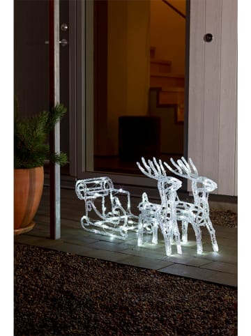 Konstsmide Leddecolamp "Sleigh" energieklasse F (A tot G) - (B)70 x (H)42 x (D)18 cm
