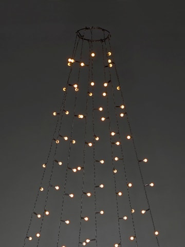 Konstsmide LED-Baummantel in Bernstein