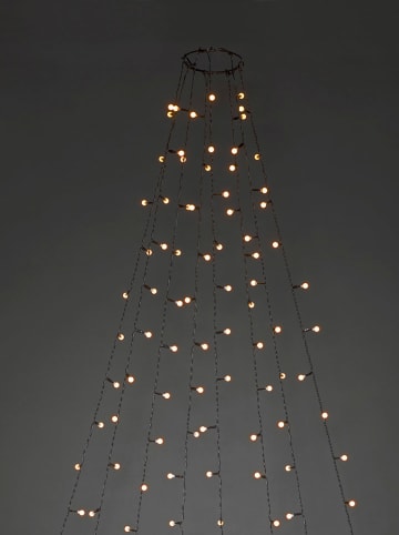 Konstsmide LED-Baummantel in Bernstein