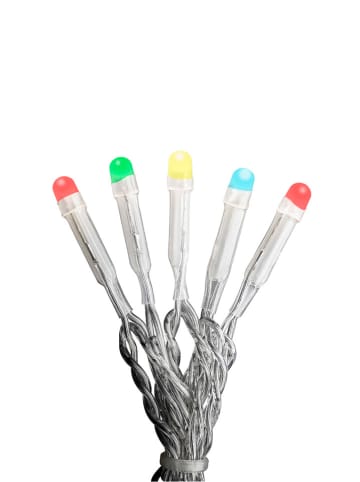 Konstsmide LED-Microlichterkette in Bunt - (L)693 cm