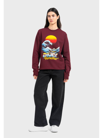 OLDSKULL Bluza w kolorze bordowym