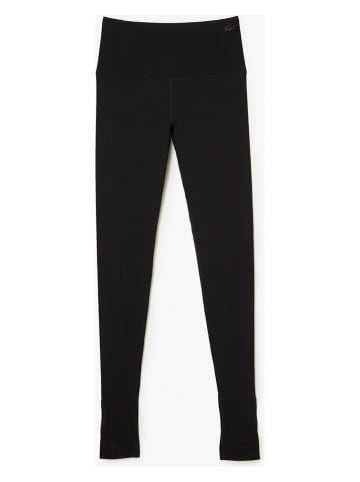 Lacoste Trainingsleggings in Schwarz