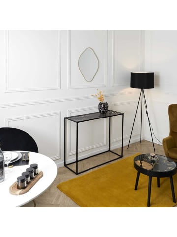 Rétro Chic Sideboard "Riga" in Schwarz - (B)100 x (H)77 x (T)35 cm