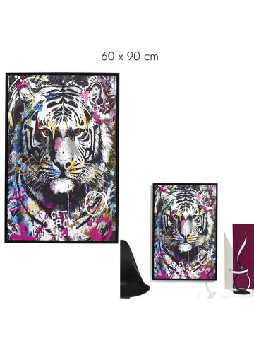 Rétro Chic Kunstdruk "Tijger" - (B)60 x (H)90 cm