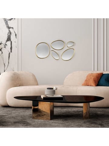 Rétro Chic 5-delige set: spiegels goudkleurig