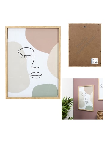 THE HOME DECO FACTORY Kunstdruck "Arty" - (B)45 x (H)60 cm