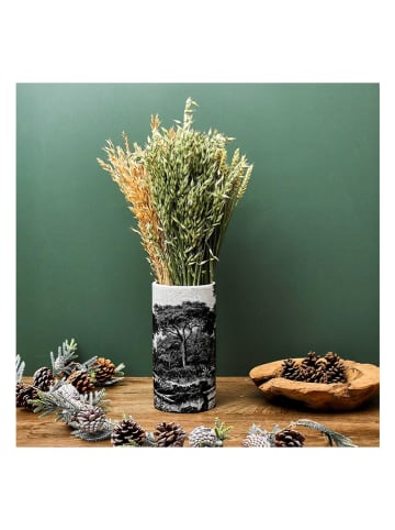 Ethnical Life Vase in Schwarz - (H)25 x Ø 12,5 cm