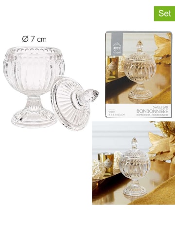 Make a Wish 2-delige set: bonbonnières - (H)15 x Ø 7 cm