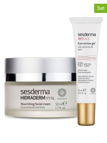 SESDERMA 2tlg. Pflegeset "Hidraderm Hyal + Retiage - dry and dehydrated skin"