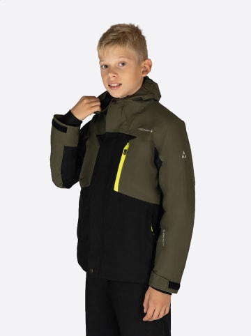 Fischer Ski-/ Snowboardjacke in Khaki/ Schwarz