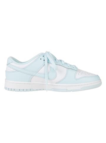 Nike Leren sneakers "Dunk Low" lichtblauw/wit