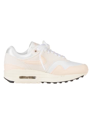 Nike Leder-Sneakers "Air Max 1" in Rosa/ Creme