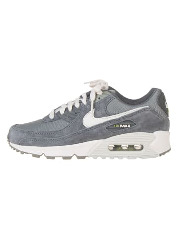 Nike Skórzane sneakersy "Air Max 90 Premium" w kolorze szaro-białym