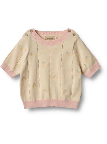 Wheat Trui "Malvina" beige/lichtroze