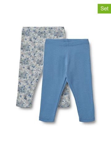 Wheat 2er-Set: Leggings "Jules" in Blau