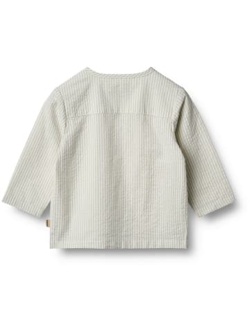 Wheat Blouse "Shelby" crème/lichtblauw