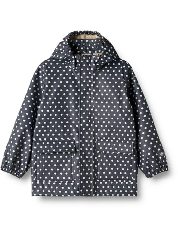 Wheat Regenjacke "Ollo" in Dunkelblau/ Creme