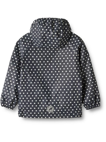 Wheat Regenjacke "Chardy" in Schwarz/ Creme