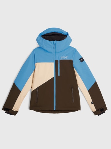O'Neill Ski-/ Snowboardjacke in Hellblau/ Braun/ Beige