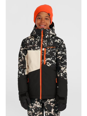 O'Neill Ski-/ Snowboardjacke in Schwarz/ Beige