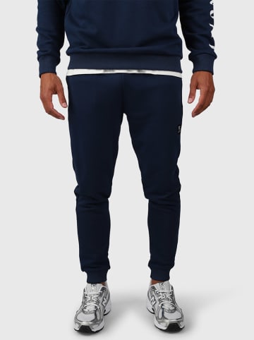 Brunotti Spodnie dresowe "Durbasker" w kolorze granatowym