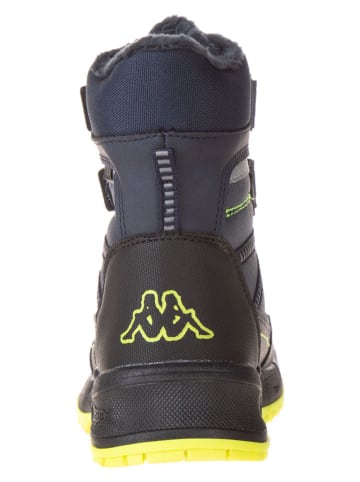 Kappa Winterboots "Osano" in Schwarz/ Dunkelblau