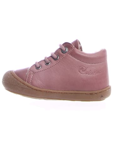 Naturino Leder-Lauflernschuhe "Cocoon" in Rosa