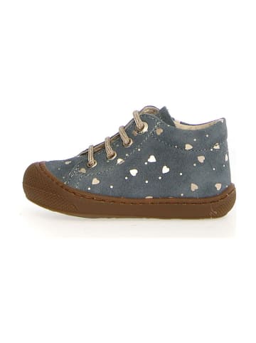 Naturino Leder-Lauflernschuhe "Cocoon" in Hellblau