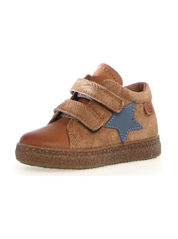 Naturino Leren sneakers "Albus" lichtbruin