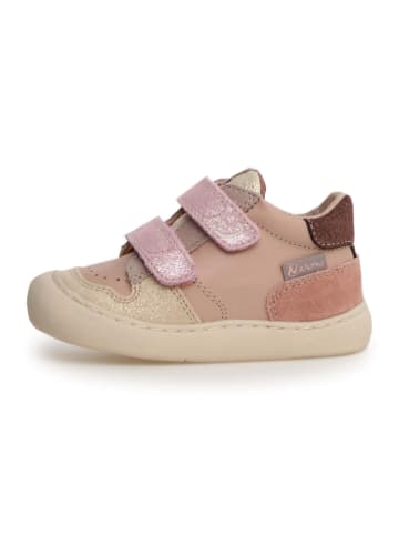Naturino Skórzane sneakersy w kolorze jasnoróżowym