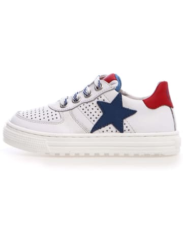 Naturino Leder-Sneakers "Hess" in Weiß